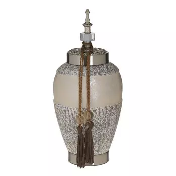 Керамическая ваза с крышкой