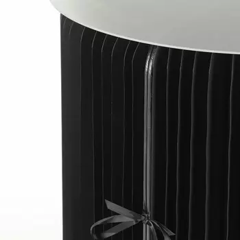 Кофейный стол бумажный черный