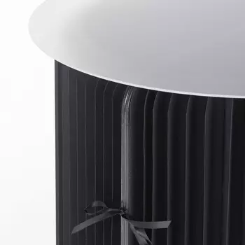 Кофейный стол бумажный черный