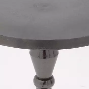 Кофейный стол из алюминия черного цвета