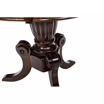 Кофейный стол Moon Tobacco из массива гевеи