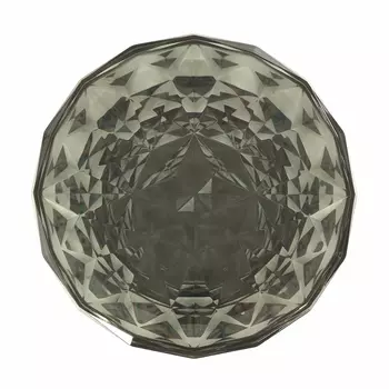 Кофейный стол Rock Crystal из пластика дымчатого цвета