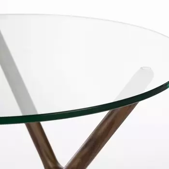 Кофейный стол "Triple" со стеклянной столешницей