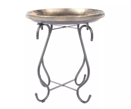 Кофейный столик на металлокаркасе