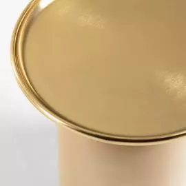 Кофейный столик Neiva с золотистой столешницей