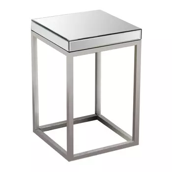 Кофейный столик Quadrato с зеркальной столешницей