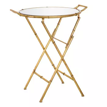 Кофейный столик со стеклянной столешницей