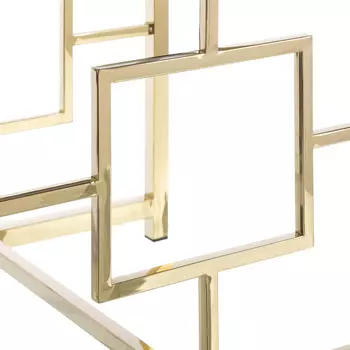 Кофейный столик со стеклянной столешницей