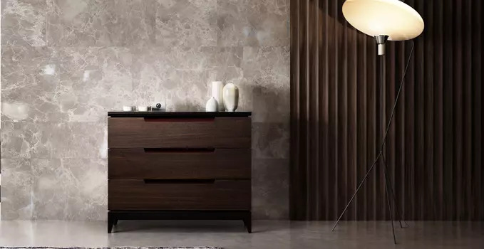 Комод Alto эвкалипт с тремя ящиками