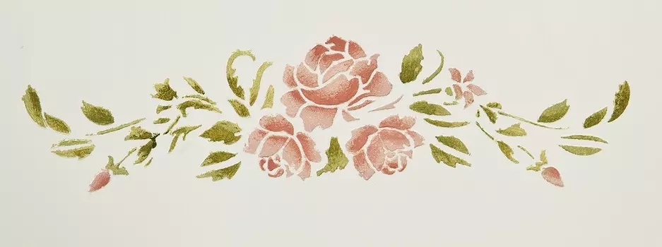 Комод "Belle Fleur Coloré" с ручной росписью