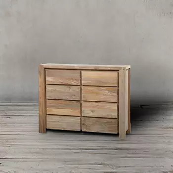 Комод Caroline из массива тикового дерева
