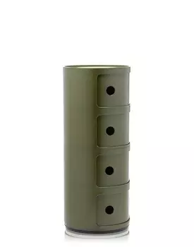 Комод Componibili зеленого цвета