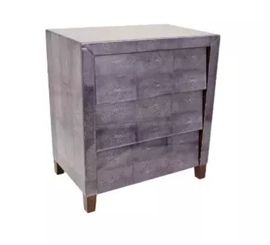 Комод Dark Grey Shargreen серого цвета