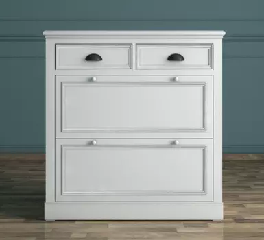 Комод для обуви Palermo белого цвета