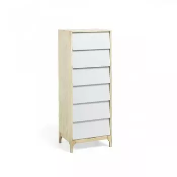 Комод Fuzzy с белым фасадом