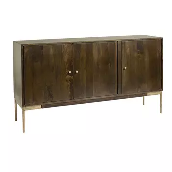 Комод из темно-коричневого дерева