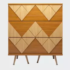 Комод Lady Woo с тремя ящиками