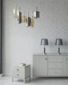 Комод Miller серого цвета