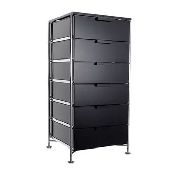 Комод Mobil темно-серого цвета на ножках