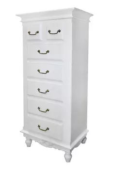 Комод на 7 ящиков снежный прованс