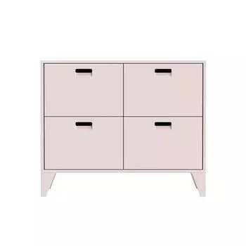 Комод Nikki Pink розового цвета