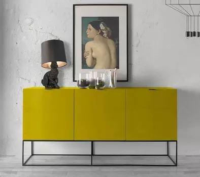 Комод Nobleza желтого цвета