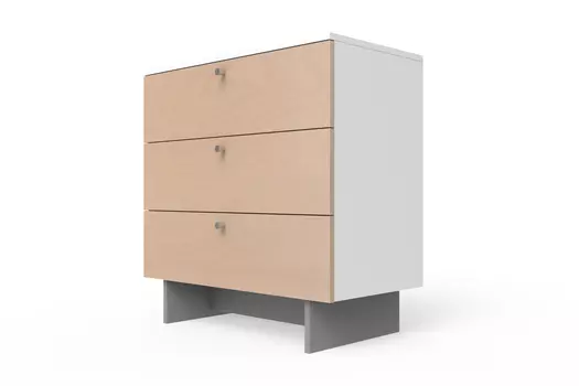 Комод Roh Dresser Wide береза Spot on Square