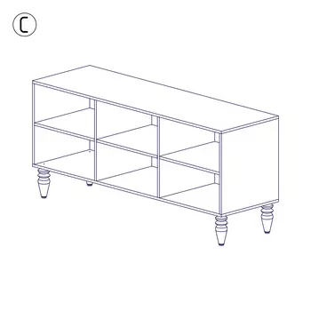 Комод Roma Black