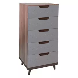 Комод с пятью ящиками сканди грей
