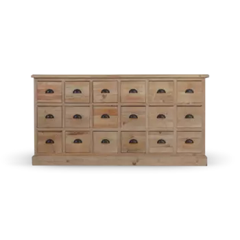 Комод Sweeper из массива сосны беленой