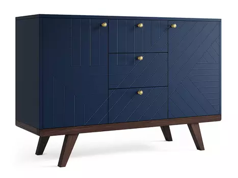 Комод Thimon v2 темно-синего цвета