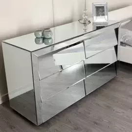Комод Verona Long с зеркальной поверхностью
