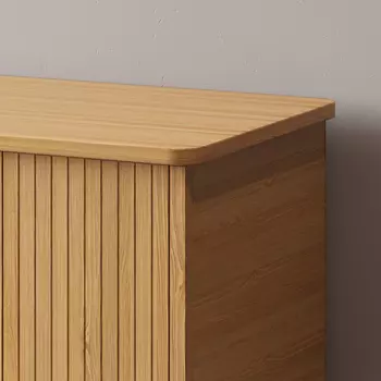 Комод Viva 2 - 150 с тремя распашными дверцами цвета орех