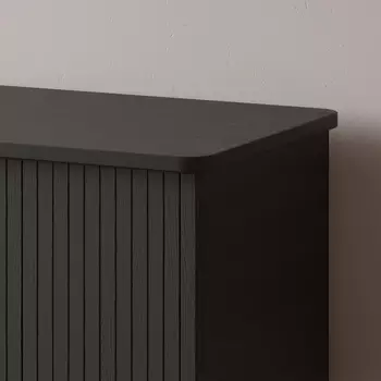 Комод Viva 3 - 120 с двумя ящиками черного цвета