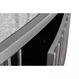 Комод зеркальный двухдверный