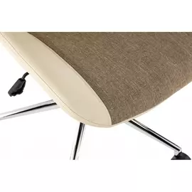 Компьютерный стул Marco Beige Fabric бежево-коричневого цвета