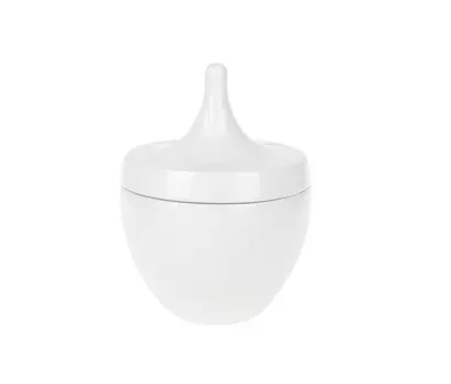 Конфетница с крышкой из керамики