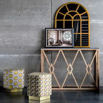 Консоль аллегро с мраморной столешницей