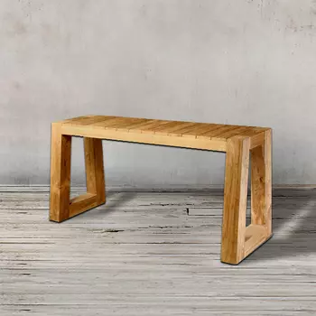 Консоль Bella из массива тикового дерева