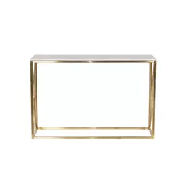 Консоль Bianco Namibia с белым мрамором