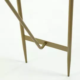 Консоль Elisenda из стекла и стали