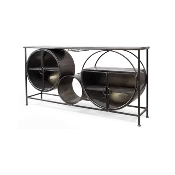 Консоль Grierson Orbit стального цвета