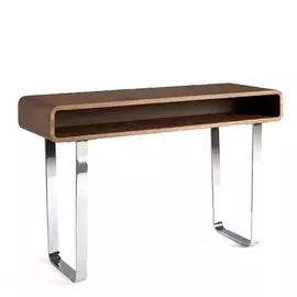 Консоль из дерева и стали