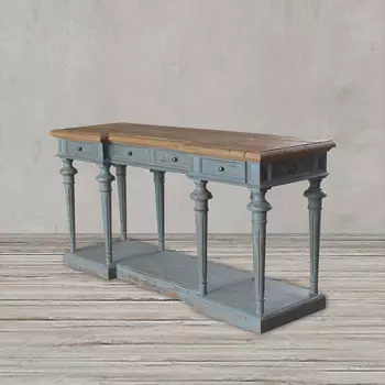 Консоль из массива сосны