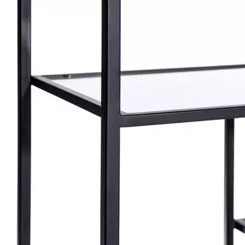 Консоль из металла и стекла