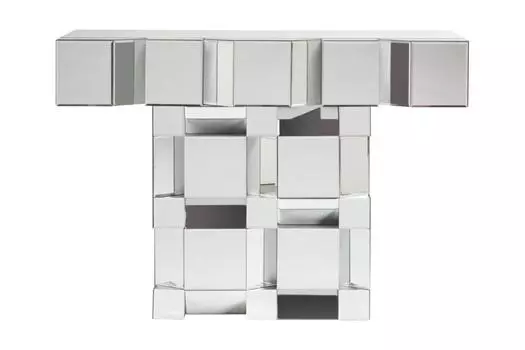 Консоль Lassitude с зеркальной поверхностью
