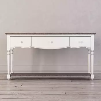 Консоль Leblanc с тремя ящиками и полкой