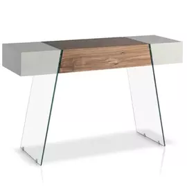 Консоль на стеклянных ножках