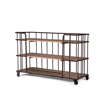 Консоль Old Backer Bigger на колесиках