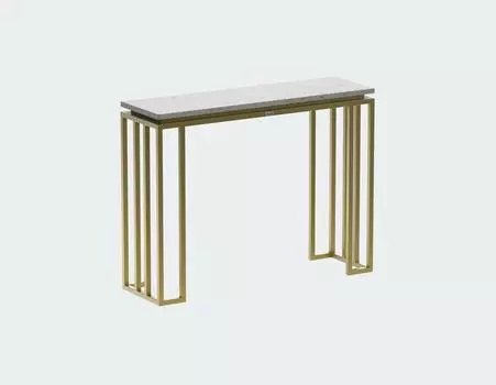 Консоль с мраморной столешницей